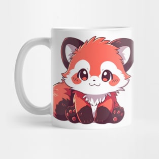 Simple drawn cute red panda Mug